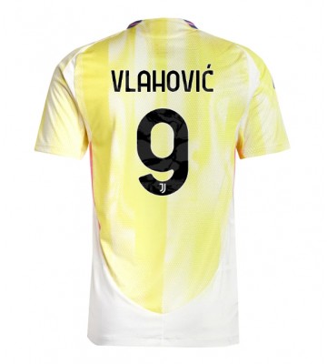 Juventus Dusan Vlahovic #9 Bortatröja 2024-25 Kortärmad